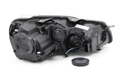 Headlight left black VW Golf MK6 08-12 Hella