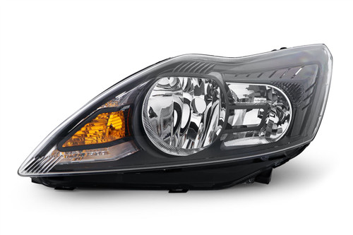 Headlight black left Ford Focus MK2 08-10