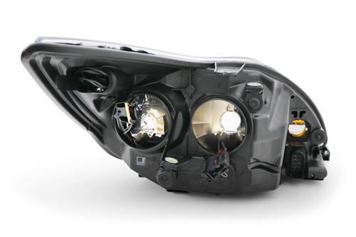 Headlight black left Ford Focus MK2 08-10