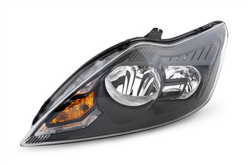 Headlight black left Ford Focus MK2 08-10