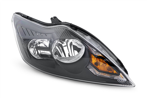 Headlight black right Ford Focus MK2 08-10