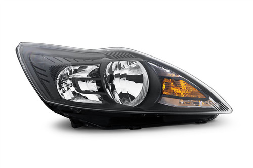 Headlight black right Ford Focus MK2 08-10