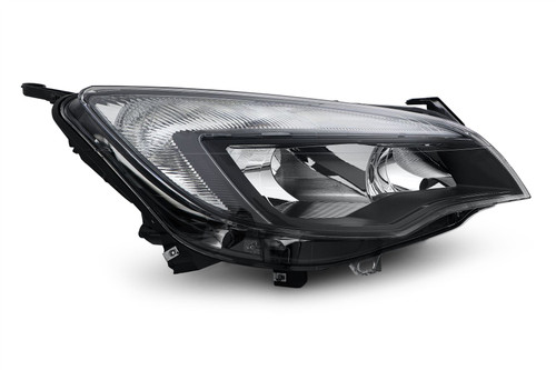 Headlight right black DRL Vauxhall Astra J MK6 13-15