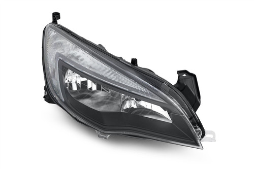 Headlight right black DRL Vauxhall Astra J MK6 13-15