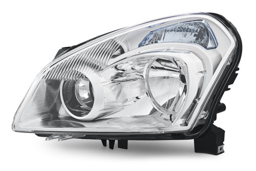 Headlight left Nissan Qashqai 07-10 Hella