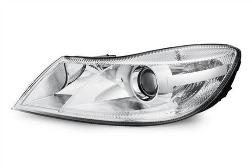 Headlight left Skoda Octavia 09-13 Hella