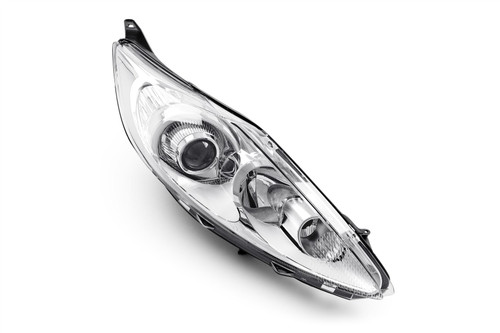 Headlight right projector chrome Ford Fiesta MK6 08-12