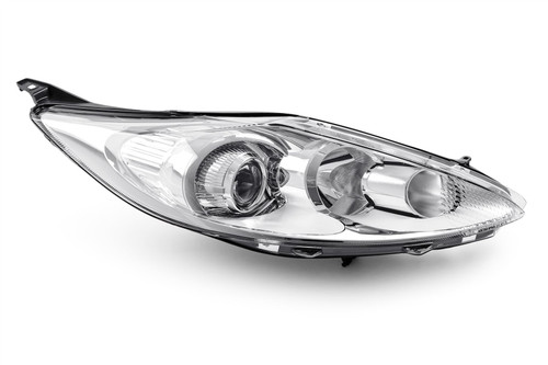 Headlight right projector chrome Ford Fiesta MK6 08-12