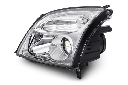 Headlight left chrome Vauxhall Vectra C Signum