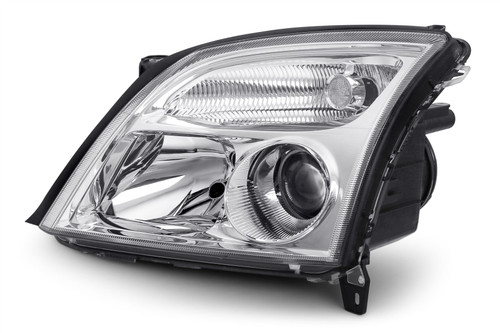 Headlight left chrome Vauxhall Vectra C Signum