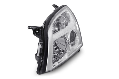Headlight left chrome Vauxhall Vectra C Signum