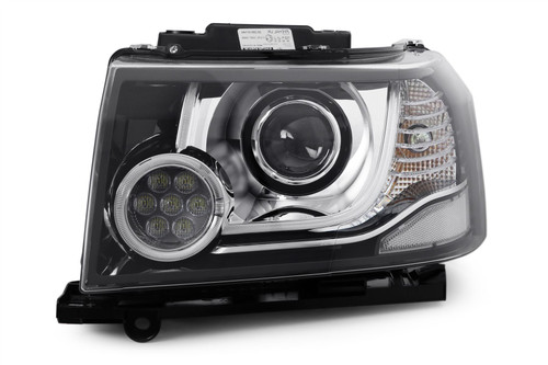 Headlight left LED DRL with LED parking light Land Rover Freelander MK2 12-14