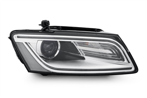 Headlight right bi-xenon LED DRL Audi Q5 13-16