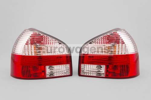 Rear lights set clear red Audi A3 8L 96-03
