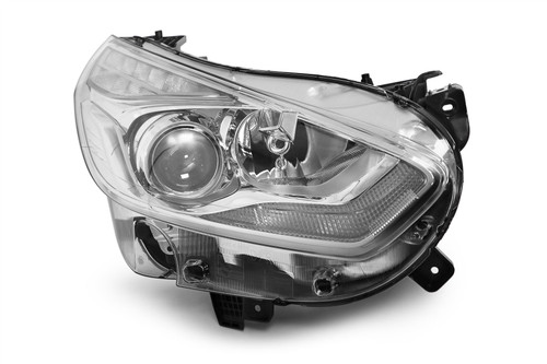 Headlight right chrome LED DRL Ford Galaxy 15-