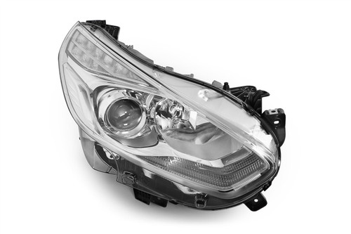 Headlight right chrome LED DRL Ford Galaxy 15-