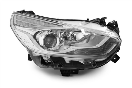 Headlight right chrome LED DRL Ford Galaxy 15-