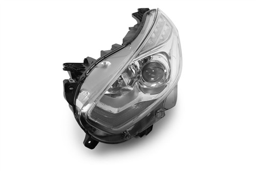 Headlight left chrome LED DRL Ford Galaxy 15-