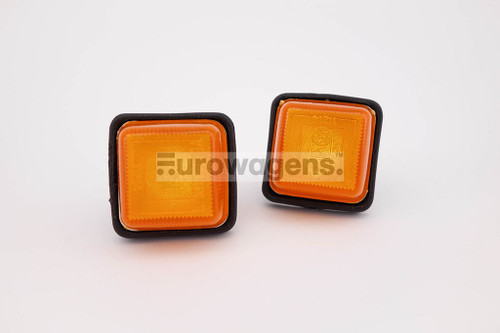 Side indicators set orange with loom Ford Fiesta MK1 74-82