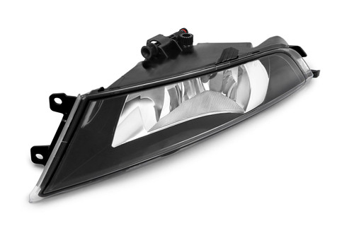 Front fog light left with bulb Skoda Fabia 15-17 Valeo