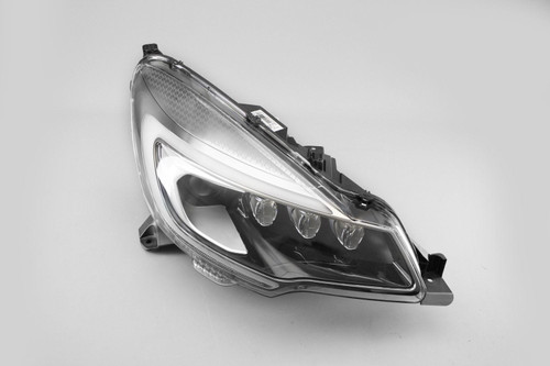 Headlight right black bi xenon LED DRL Ciroen DS3 13-15
