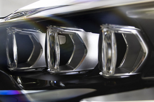 Headlight left black bi xenon LED DRL Ciroen DS3 13-15