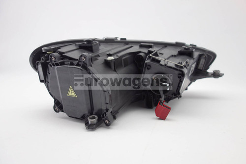 Headlight right black bi xenon LED DRL AFS VW Scirocco 14-17