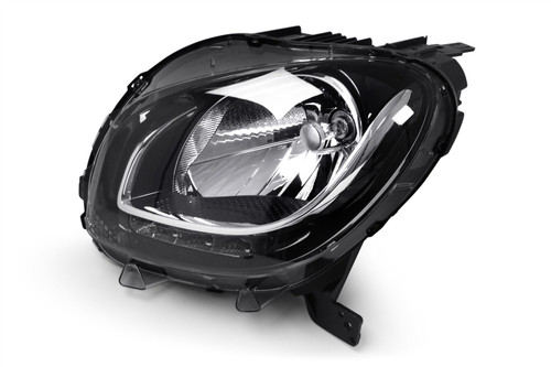 Headlight left black LED DRL Smart ForTwo 15-17