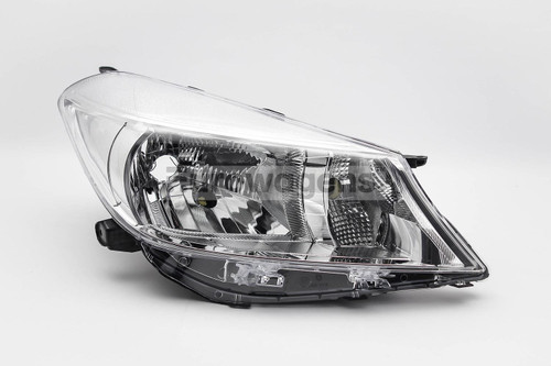 Headlight right Toyota Yaris 11-13