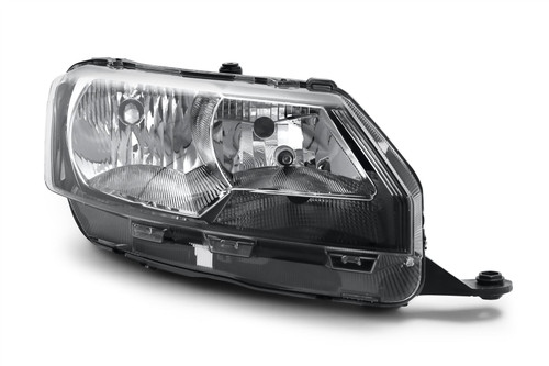 Headlight right black Skoda Rapid 12-16