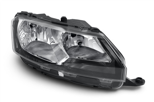 Headlight right black Skoda Rapid 12-16