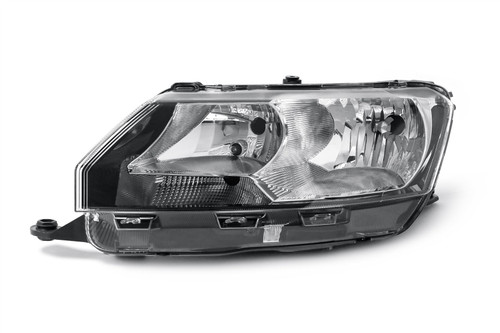 Headlight left black Skoda Rapid 12-16