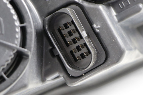 Headlight left black Skoda Rapid 12-16