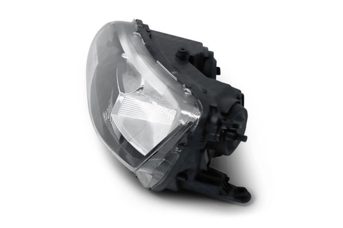 Headlight left black Skoda Rapid 12-16