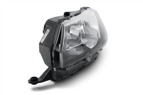 Headlight left black Skoda Rapid 12-16