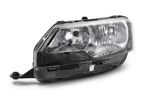 Headlight left black Skoda Rapid 12-16