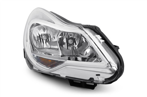 Headlight right chrome Vauxhall Corsa D 11-14