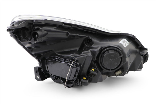 Headlight left chrome Vauxhall Corsa D 11-14
