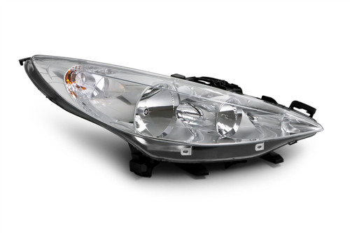 Headlight right Peugeot 207 06-11
