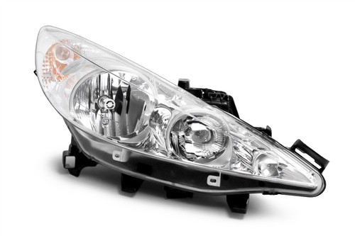 Headlight right Peugeot 207 06-11