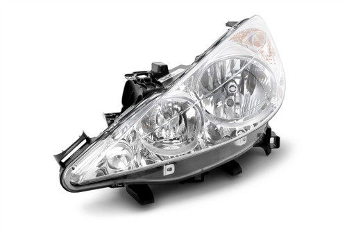 Headlight left Peugeot 207 06-11