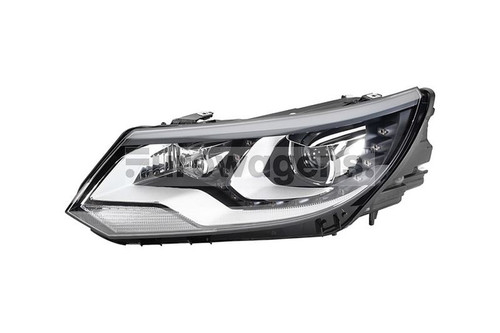 Headlight left black Bi-xenon LED DRL AFS VW Tiguan 11-16
