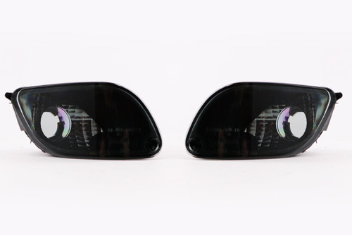 Front indicators set crystal black Ford Focus 98-01