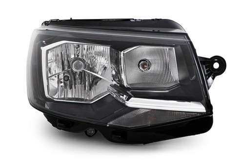 Headlight right black VW Transporter T6 16-19 Valeo