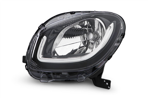 Headlight left black LED DRL Smart ForTwo Highline 15-17