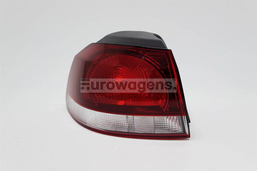 Rear light left dark red VW Golf MK6 09-12 Hatchback Hella