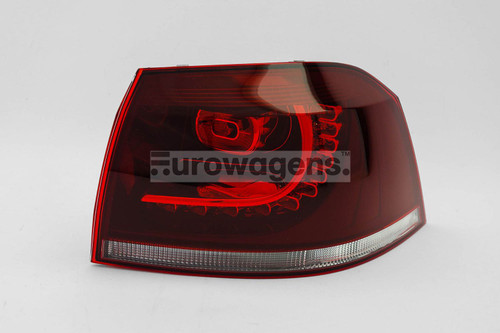Rear light left dark red LED VW Golf MK6 11-16 Convertible