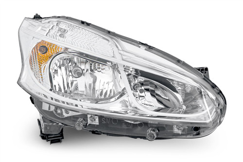 Headlight right DRL Peugeot 208 12-15