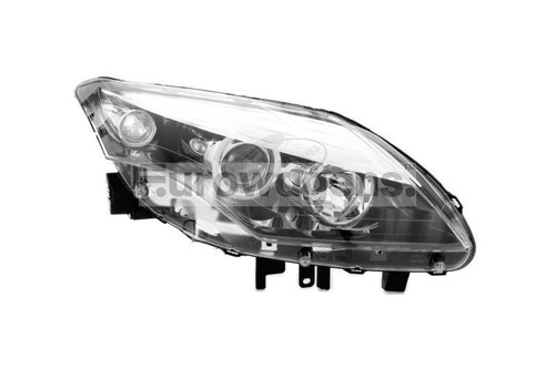 Headlight right black Renault Laguna 11-15