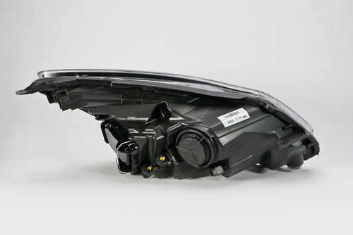 Headlight left black Vauxhall Corsa D 11-14 Valeo